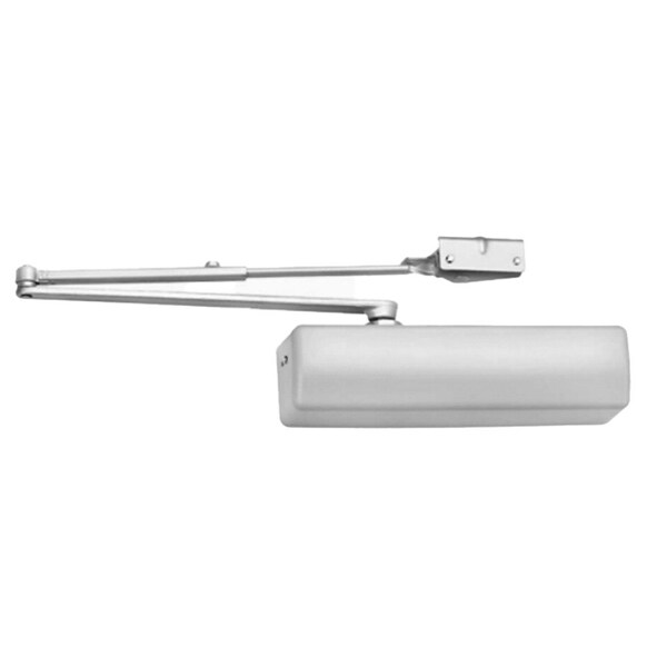 Corbin Russwin Grade 1 Hvy Dty Parallel Arm Adjustable Door Closer with Hold Open and Sex Nuts and Bolts Aluminum DC6210A2689M54 - main